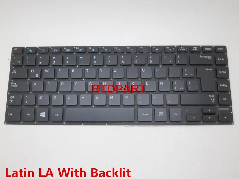 Клавиатура для ноутбука samsung NP500P4A NP500P4C 500P4A 500P4C Q468 Q470 Германия латинский язык Бразилия br Аравия