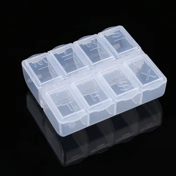 Mini Plastic Tool Box Electronic Parts Storage Screw Case Transparent Toolbox Phone Repair Tools Outillage