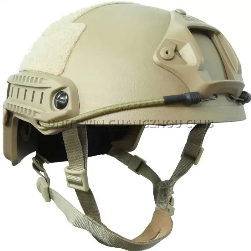 

Fast Standard Army Military Tactical Helmet Airsoft Accessories Paitball Gear CS Protective Safety Helmet With Vision Mount