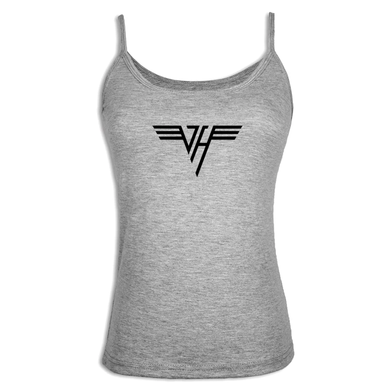 ibSINGLET3063G Так ленивый не может двигаться Ван Хален группа лошадь кошка вы Потрясающие белые женские женская Свободная кофта сексуальный жилет один назад хлопчатобумажные Жилеты - Цвет: ibSINGLET3063G