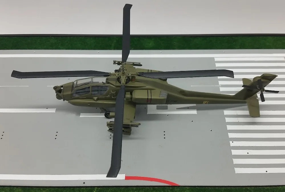 1: 72 Американский AH-64A Apache военный вертолет модель Trumpeter 37025 Коллекционная модель