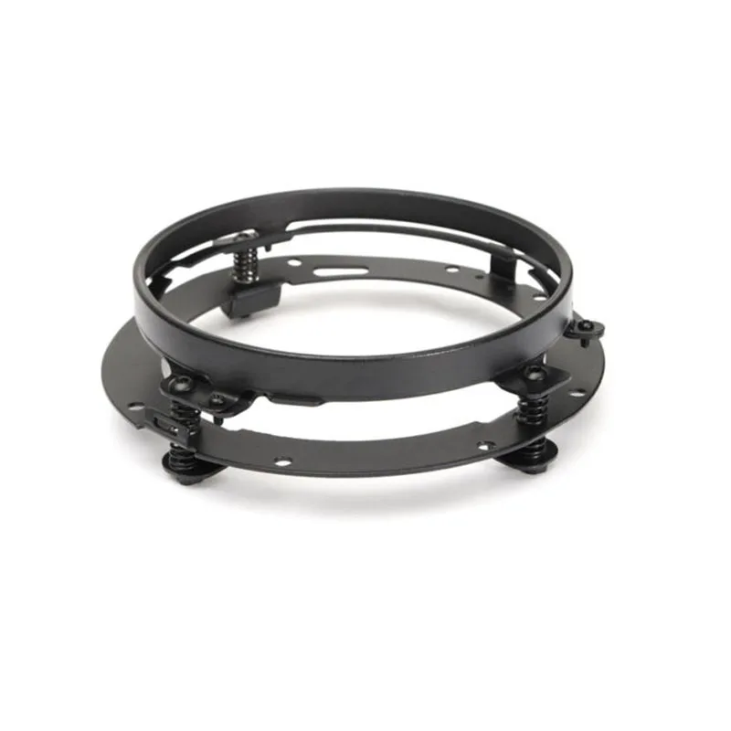 

7 Inch Black Chrome Bracket ring mounting bracket for 7inch headlight for Headlight mount Lamp Holder For JK TJ