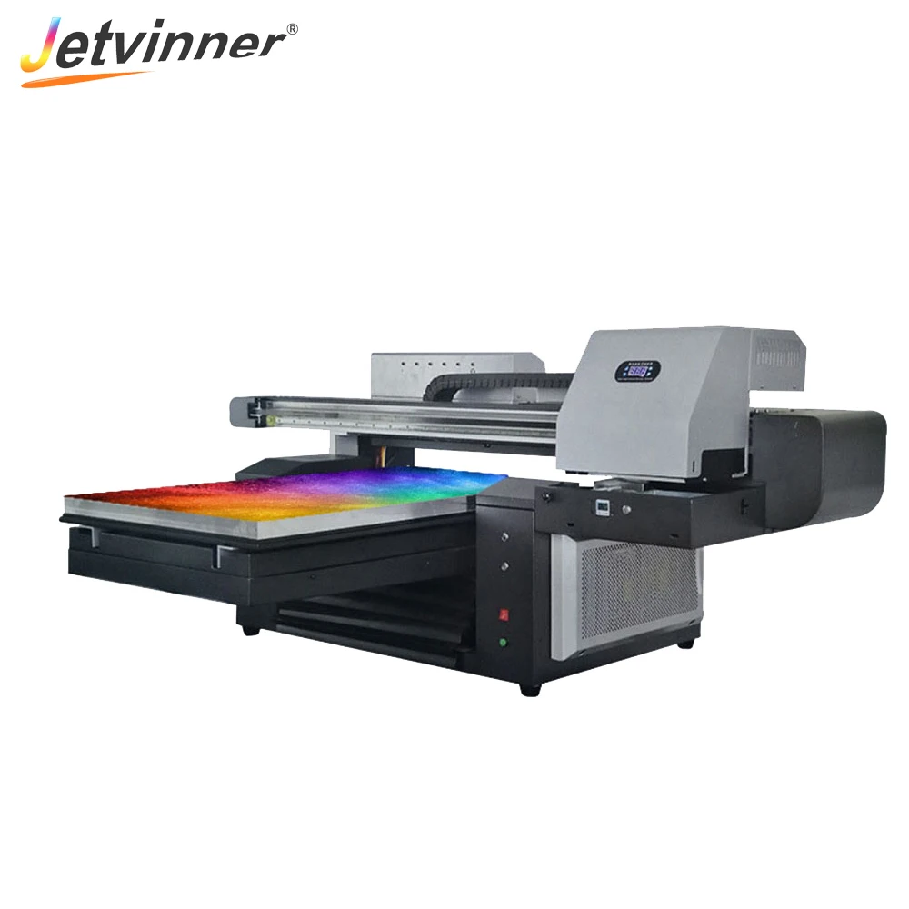 Jetvinner Large Format Automatic UV Printer Flatbed Printers With Double Print Head Multifunction Inkjet Printers Max