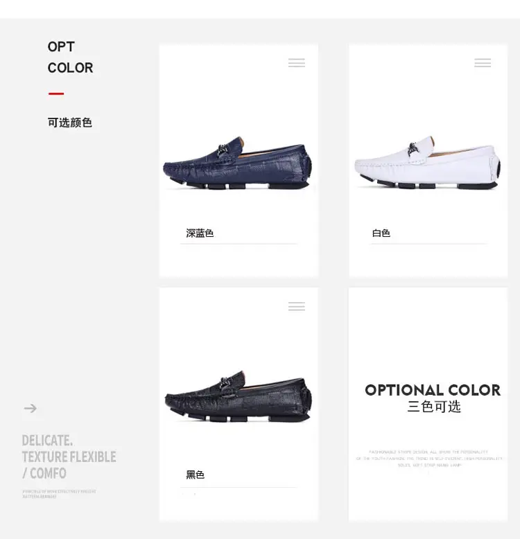 marca de luxo 2019 mocassins dos homens