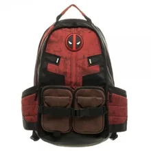 DC Movie Deadpool Cosplay Props Backpack Super Hero Civil War Men's School Bags