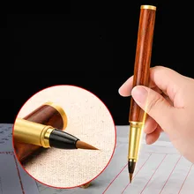Портативная авторучка стиль каллиграфия кисть студенческий взрослый специальная практика небольшая обычная для письма кисточки для письма добавить чернила Sac