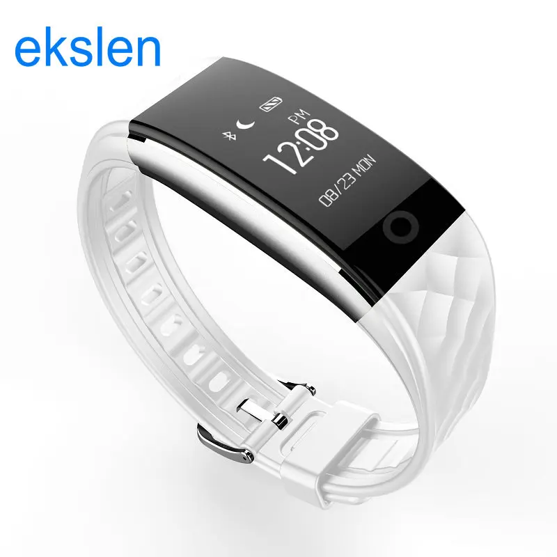 Смарт браслет ekslen S2 с Bluetooth пульсометр велосипедный IP67 водонепроницаемый смарт