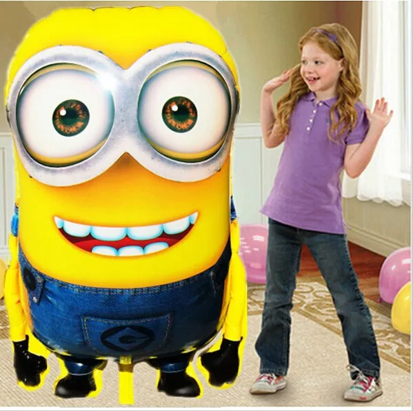 

1pcs/lot 92*65cm Large Size baloon Despicable Me Minion kid toys balloon birthday wedding party decoration balloons