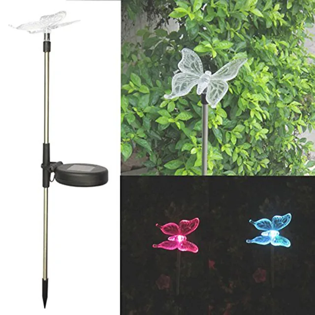 HGhomeart Solar vlinder dragonfly vogel tuin outdoor decoratie LED ... HGhomeart Solar vlinder dragonfly vogel tuin outdoor decoratie LED ...