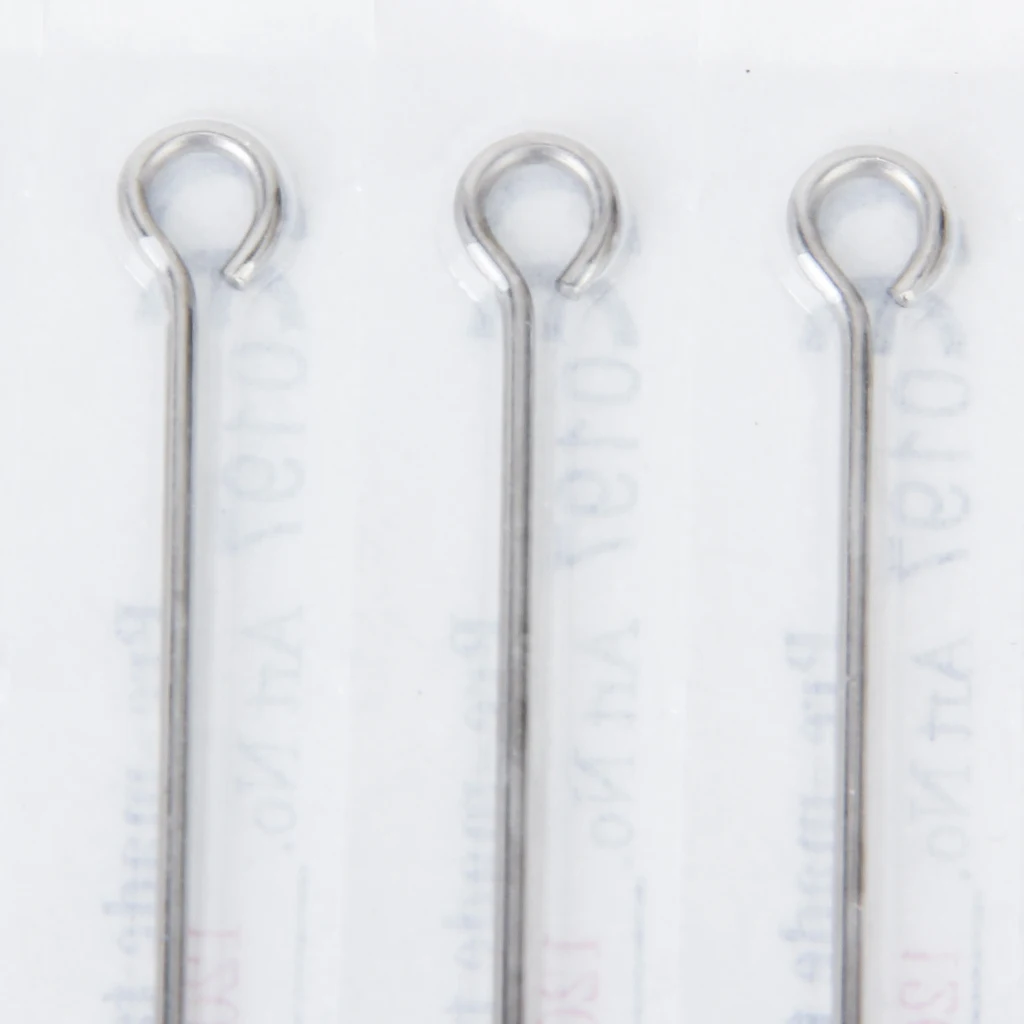 MagiDeal 50 Pieces Disposable Sterile Tattoo Needle Assorted 10 Sizes Mixed 3RL 5RL 7RL 9RL 5RS 7RS 5M1 7M1 9M1 9RM