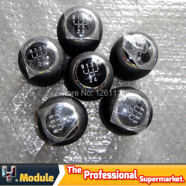 Original quality Leather Gear Shift Knob for Chevrolet CRUZE Black 1pcs