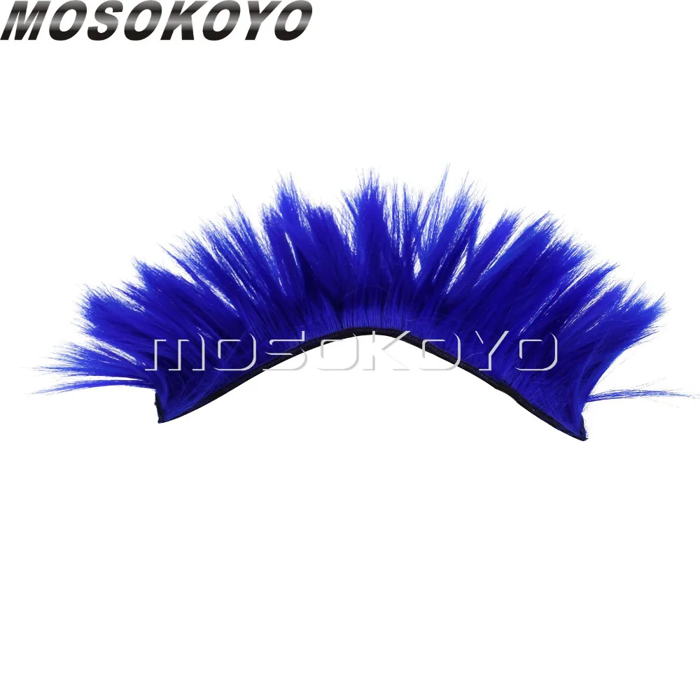 Цветной шлем Mohawk уличная шапочка для верховой езды украшение шлема катания на