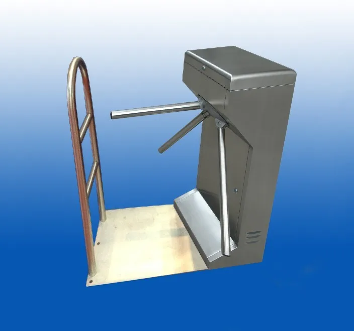 

Supermarket and park Portable Mechanical Tripod  Turnstile Gate for access control mechanism push turnstile gate