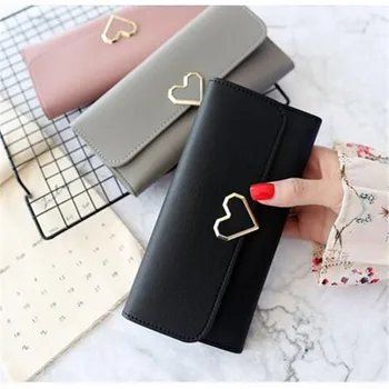 

New Designs Fashionable Luxury Women's Wallets Wallets Women's Wallets perse Portomonee Portfolio Ladies Long Style Carteras Lo