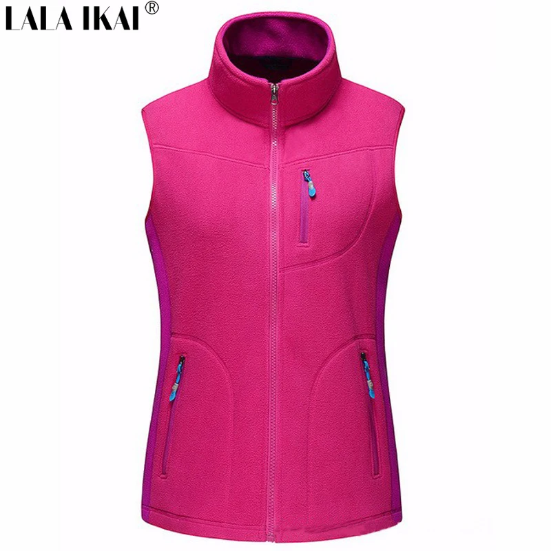 Outdoor Vest Women Autumn Outdoor Climbing Trekking Sleeveless Jacket Hiking Camping Softshell