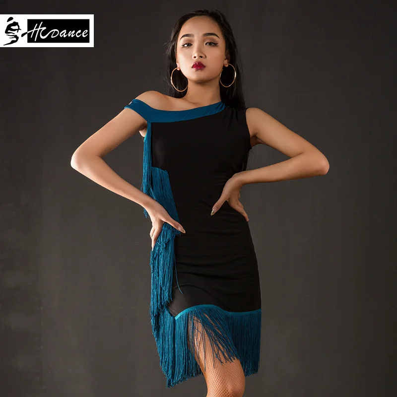 

The Royal Dynasty Latin Dance Practice Dress New Adult Frock Dress Female Sexy Professional A3168