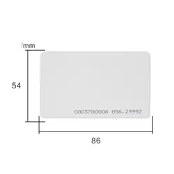 TK (EM) 4100 ID карта реакции ID карта 125 кГц RFID ID пустая карта подходит для контроля доступа время посещаемости