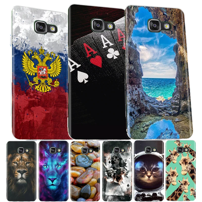 Чехол для Samsung Galaxy A3 2016 силиконовый чехол Обложка чехлы A310F 4 7 оболочка | Мобильные