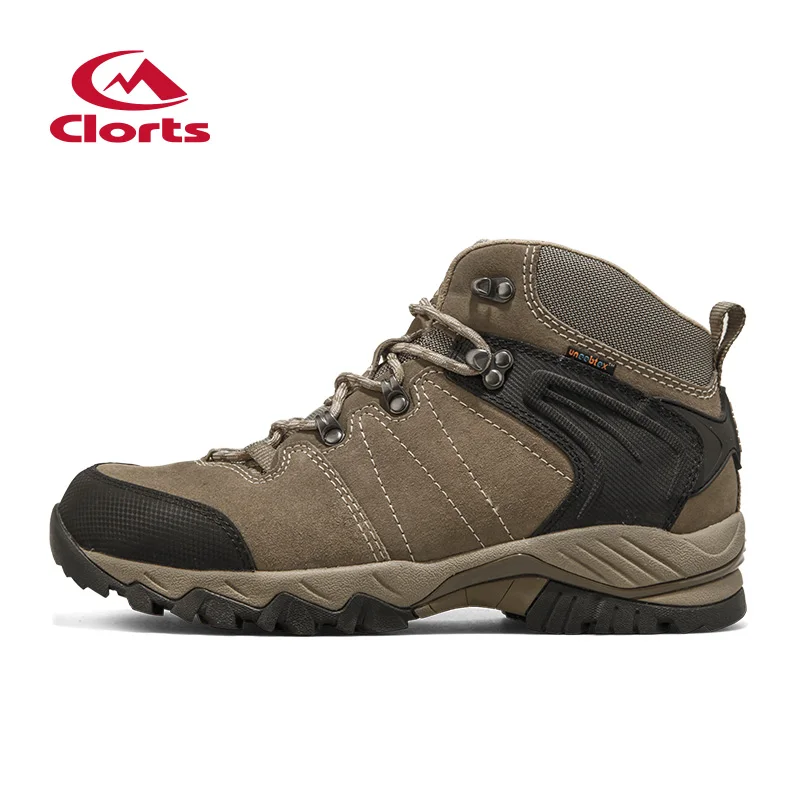 Clorts Waterproof Hiking Boots font b Men b font Trekking font b Shoes b font Suede