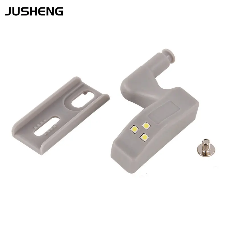 Hot Seles Wireless Cabinet Wardrobe Battery Lights with Intelligent Practical Door Autoswitch LED Mini Cabin Lamp 6pcs/lot