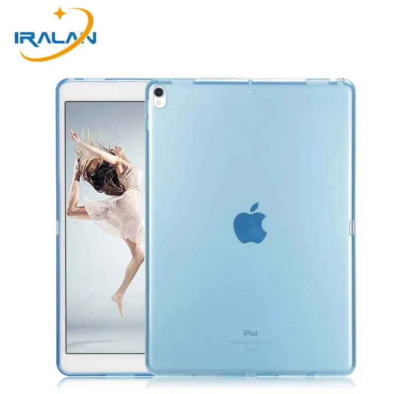 

Soft Silicon Transparent TPU Case for New iPad Air 3 2019/Pro 10.5 inch 2017 Ultra Thin Slim Tablet Cover Skin Shell+Stylus Pen