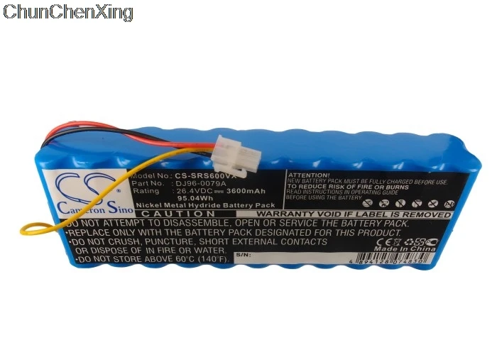 Cameron Sino 3600mAh DJ96-0079A батареи для Samsung VC-RS60 VC-RS60H VC-RS62 | Электроника