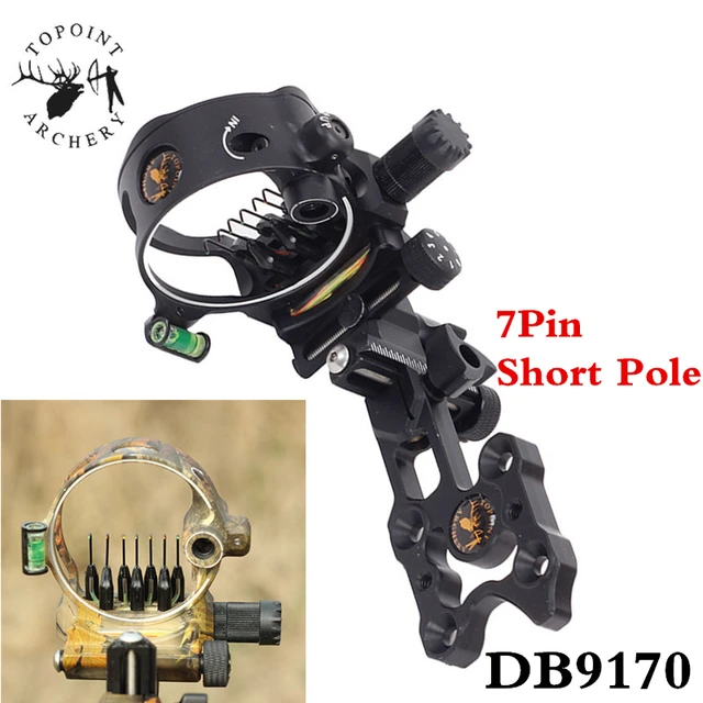  US $55.50 Archery Compound Sight Micro Adjustable Aluminum Alloy Sight Outdoor 