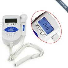 Please use under the doctor s instruction Blue Pocket Fetal doppler SONOLINE B backlight LCD baby