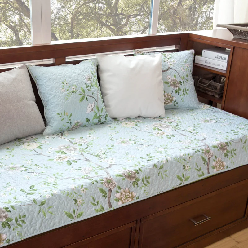 Buy Floral bay window mat 70*210cm ,quilted 100