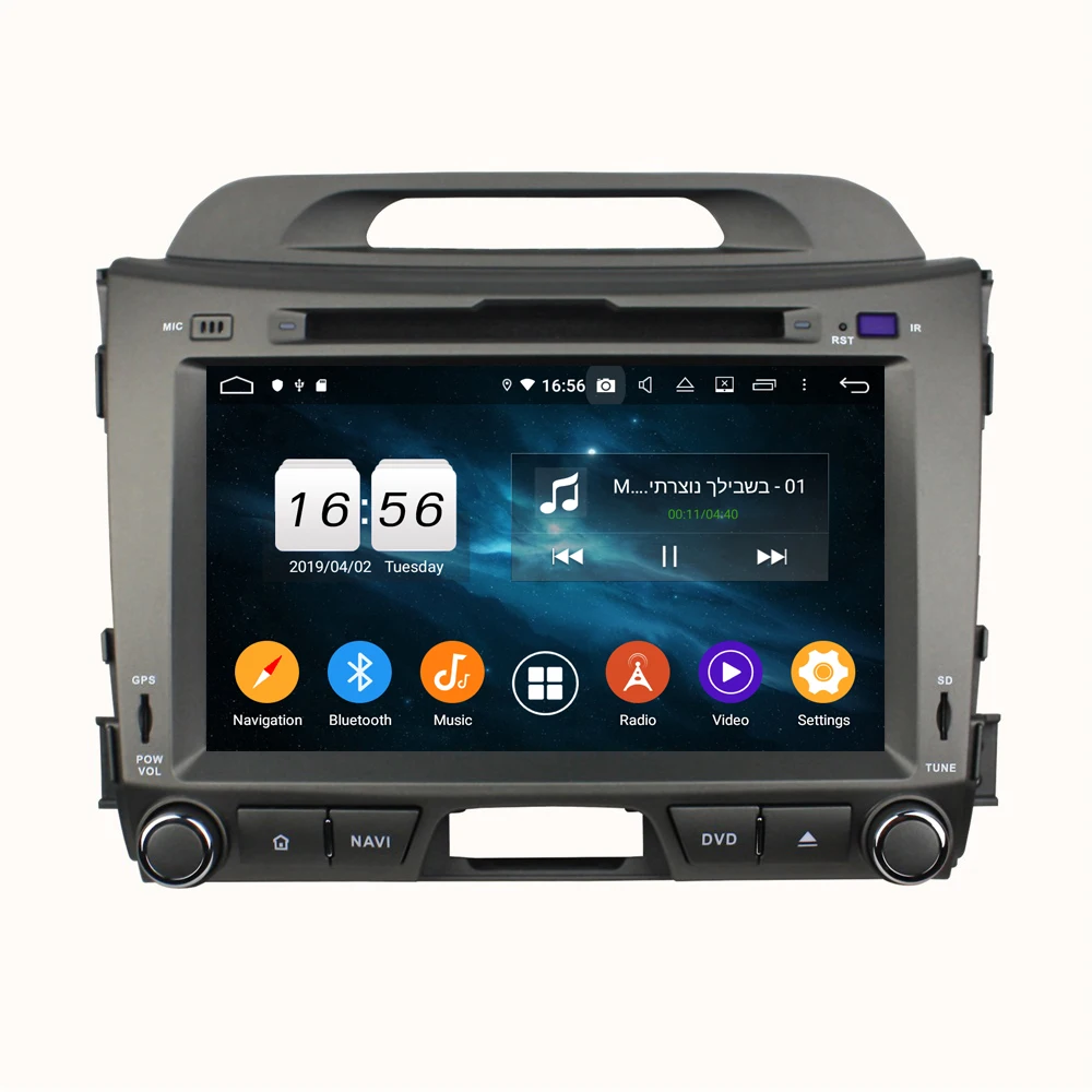 

Android 8.0 Octa Core 8" Car Audio DVD GPS for Kia Sportage 2010 20112012 2013 2014 Radio 4GB RAM Bluetooth WIFI USB 32GB ROM
