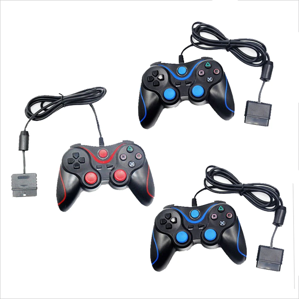 10PCS Fashion Design Gamepad For Sony PS2 congtroller joystick for