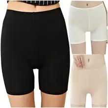 Женские безопасные короткие штаны, модное женское нижнее белье, сексуальные, высокая эластичность, тонкие, удобные, кружевные, безопасные штаны, против натирания, 661AQK10