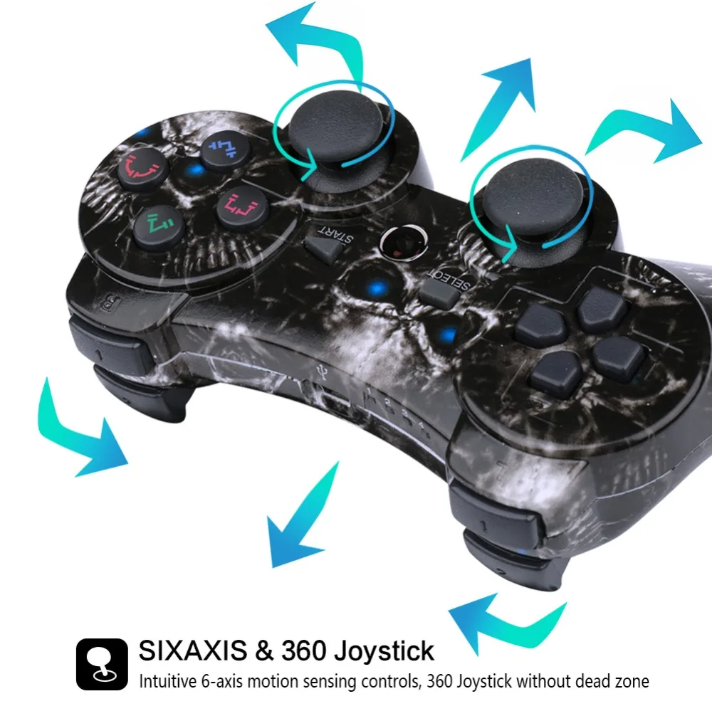 10 шт./корт. Для ps2 беспроводной контроллер ПК геймпад для Playstation3 dmx джойстик и