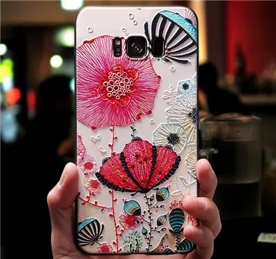 3D Цветочный чехол Coque для Samsung A70 Case A 70 2019 A705 A705F силиконовый Fundas A10 A20 A30 A40 A50 A9 A7