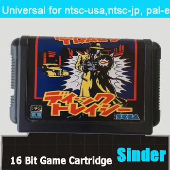 

Dick Tracy 16 bit MD Game Card For 16 bit Sega MegaDrive Genesis game console