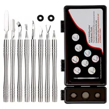 Professional Stainless Steel Nail Clipper Pusher Kit Nippers Manicure Scissors Nail Art Tools Set Ingrown Nail File Pedicure Kit