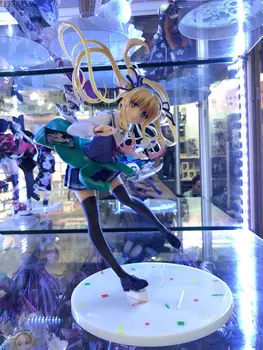 

New 28CM Saenai Heroine No Sodatekata Eriri Spencer Sawamura With Books 1/7 scale PVC Anime Action Figure Collection Model Toys