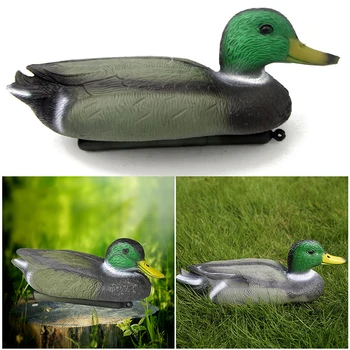 

1Pcs Hunting Decoys Plastic Duck Decoy Drake Floating Keel Hunting Lure Decoys for Hunting Simulation Hunting Accessories