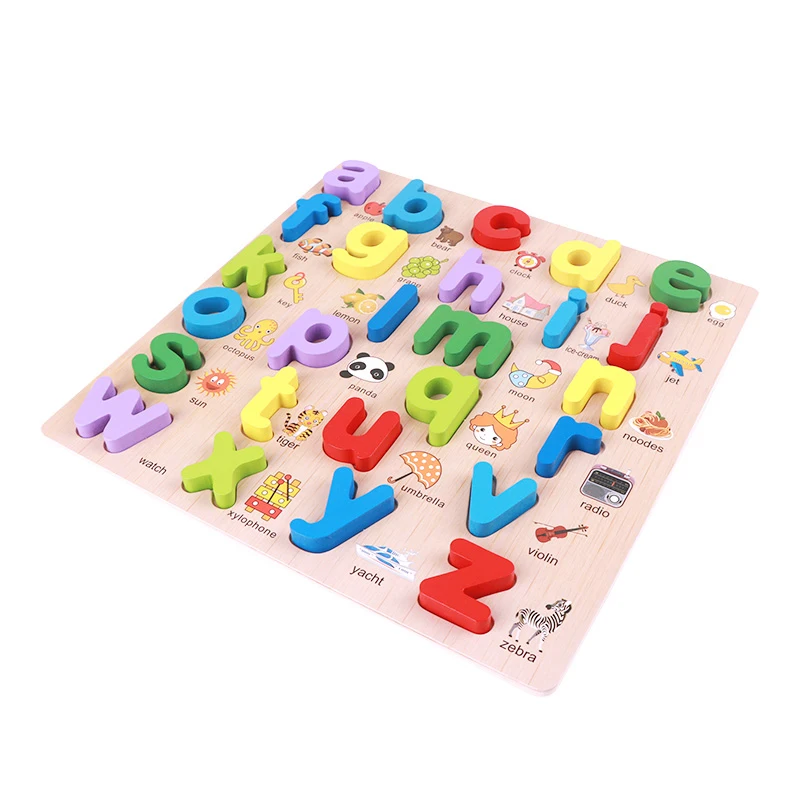 

3D wooden puzzle baby educational toys wood toys for children jigsaw cognition puzzle for kids learning iq puzzle 30*30cm