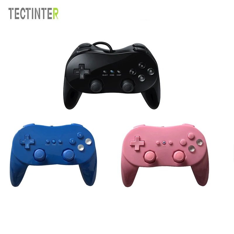 Classic Dual Analog Wired Game Controller Pro For Nintend Remote Double Shock Game Controller Gamepad For Wii Controle Classic Dual Analog Wired Game Controller Pro For Nintend Remote Double Shock Game Controller Gamepad For Wii Controle