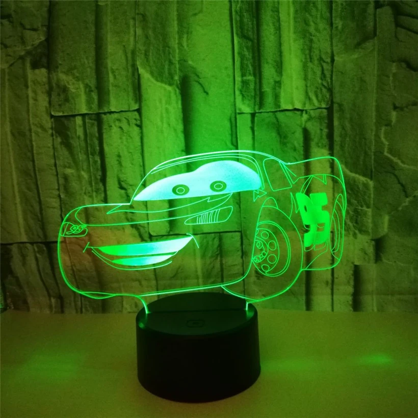 racing car 3D night light (4)