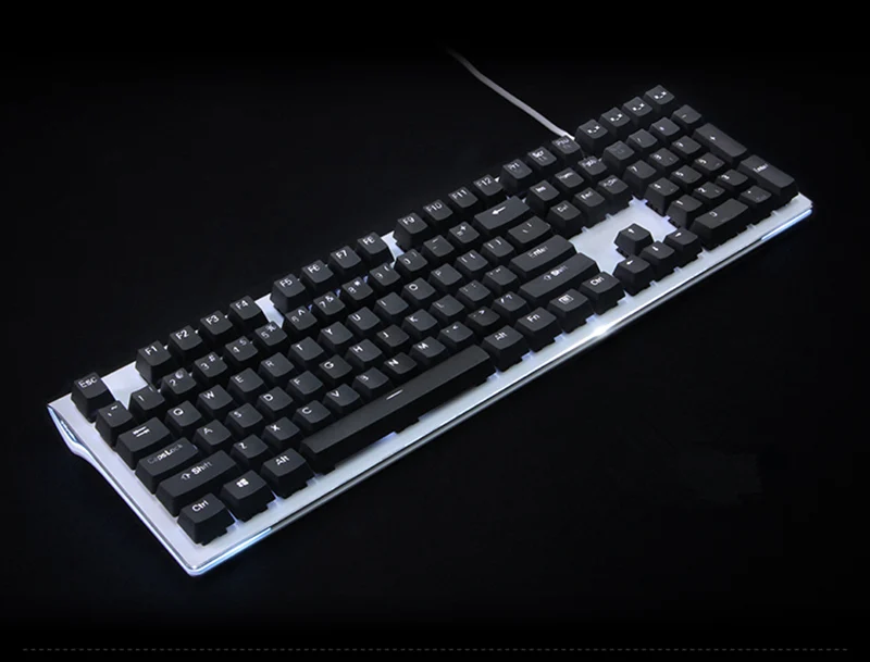 Черно-белая подсветка Keycap 108 клавиша PBT подсветка Keycap для OEM cherry MX переключатели Механическая игровая клавиатура только keycaps