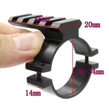 Красный точечный прицел установочный пистолет оптические прицелы кольцо прицел крепление 30 мм-35 мм Кольцо адаптер 20 мм Вивер Пикатинни