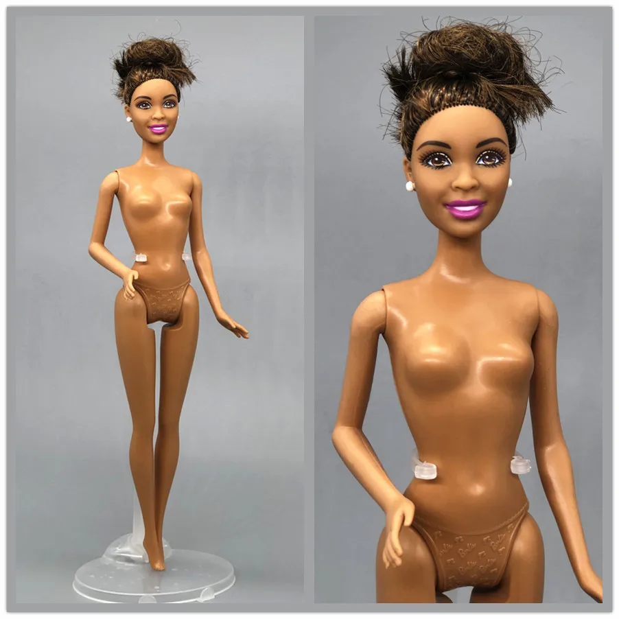 Оригинальная Обнаженная кукла/нормальная кожа и Коричневая кожа африканские куклы/DIY для кукла 1/6/игрушки для детей/Детские куклы
