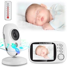 3.2” Wireless Baby Audio Monitor With Camera Audio Video Baby Camera Portable Baby Temperature Monitor Baby Toy For Sleeping
