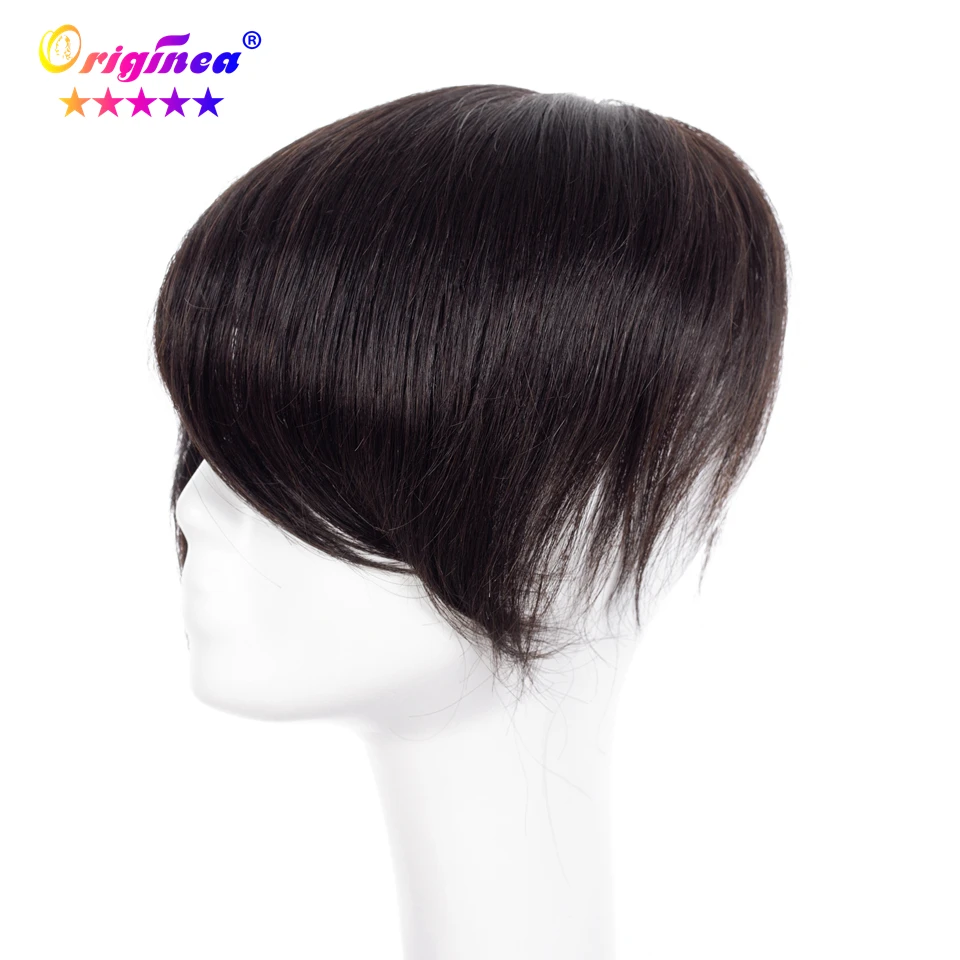 Originea Human Hair Toupee for Men Lace Net Base Hair Length 15 cm 100% Human Hair Toupee Replacement System Natural Black Color hair toupet man human hair toupee hair system toupee brazilian hair replacement system men hair toupee lace hair replacement for men mens toupee hair topper