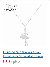 QIAMNI 925 пробы серебро молекула серотонина химия Циркон Цепи чокер кулон ожерелья для женщин девочек свадебный подарок ювелирные изделия
