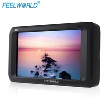 FEELWORLD S450-M 4.5 дюймов IPS 4 К HDMI 3G-SDI на камеру поле монитор 4.5 “1280×800 Камера Внешний ЖК-дисплей монитор с peakingfocus