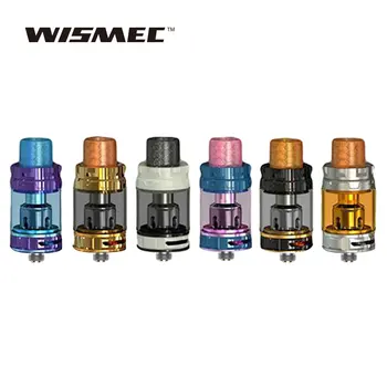 

Original WISMEC Gnome King Subohm Tank 2ml/5.8ml Capacity with Easy Retractable Top Filling Design E-cig Vape Gnome King Tank