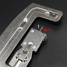 1 шт. новые Нержавеющая сталь Полу Автоматический рыболовный крючок линия уровня галстук устройство для скрепления инструмент Pesca рыболовные принадлежности